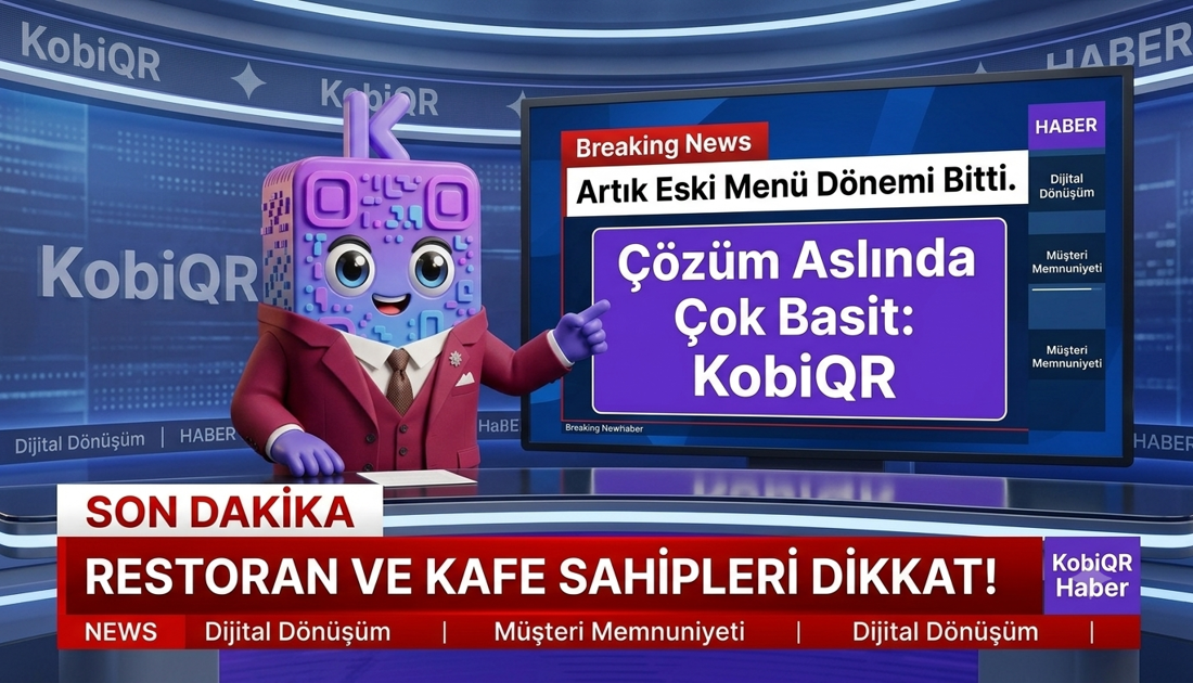 Restoran ve Kafe Sahipleri Aman Dikkat! – KobiQR Blog Yazısı
